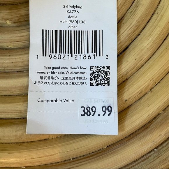 🆕 kate spade ladybug crossbody red black NWT - Picture 5 of 6